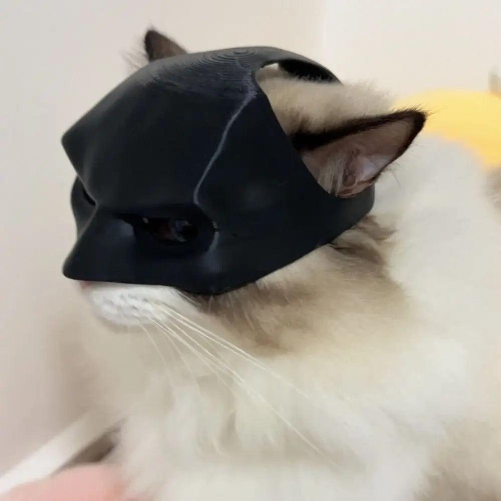 Gift Black Bat Cat Avenger Mask Cute Matte Bat Mask Cool Superhero Pet Toys for Cats and Dogs